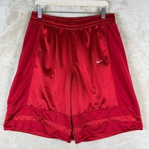 Nike Dri-FIT Basketball Shorts Red Men's Size M RN56323 Athleisure Gym Workout